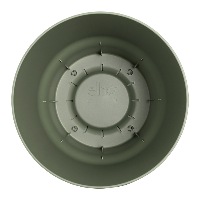 greenville round 25cm leaf green